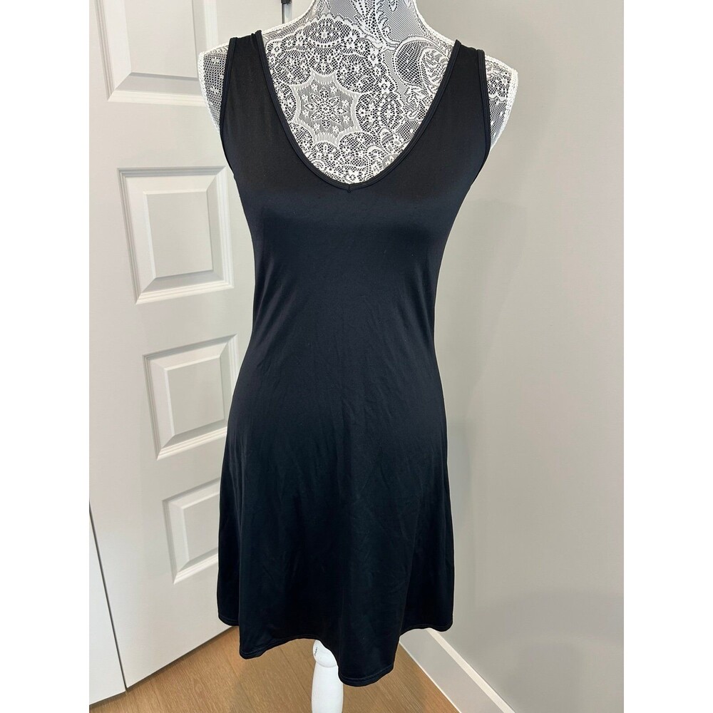 Collette Dinnigan Black Slip Dress Anthropologie Vintage Medium